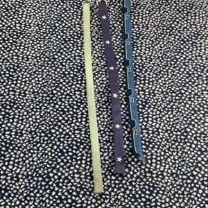 Three Vineyard Vines boys belts.